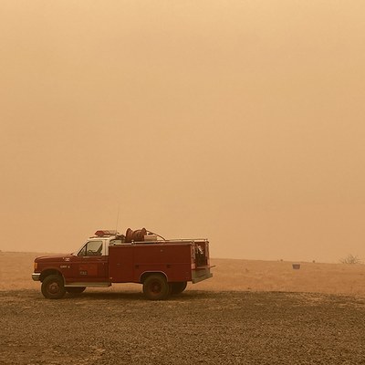 Always check with your local fire district before lighting bonfires, debris fires, or fireworks. Photo: Land Trust.