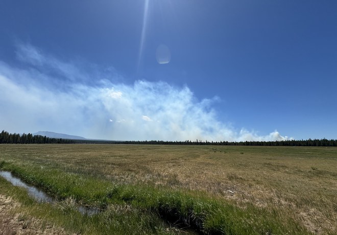 Darlene 3 Fire Near Paulina Creek Preserve